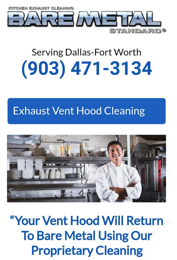 Kitchen exhaust cleaning email marketing.